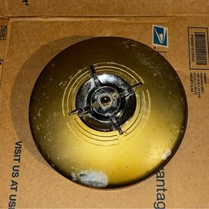 Vintage Fireman School Metal Vanguard Thermosonic Heat Fire Detector Alarm Bell